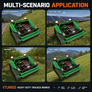 VTLM800 Battery Rideon Mower Heat-Resistant Motor Design Euro 5/EPA Autonomous Lawn Mower RTK For Steep Slopes thumbnail-2