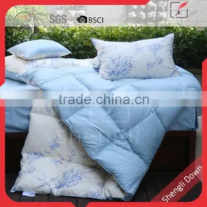 Children Washed Pure Goose Feather Down Filled Bed Mattress Topper thumbnail-1