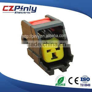 2 Pin Female EV6 Style Fuel Injector Connector thumbnail-1