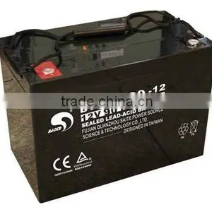 12V90AH Sealed Valve Regulated Rechargeable Lead-Acid Battery thumbnail-1