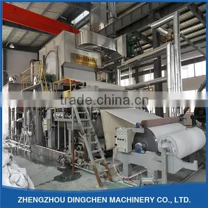 Dingchen 1575mm Tissue Paper Making Machine Price For Paper Factory thumbnail-1