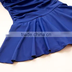 2016 High Quality Lady Swimsuit Dress Nylon With Lycra Swimming Suit thumbnail-6