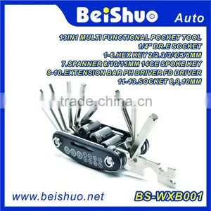 2016 New Design 15 in 1 Bicycle Repair Tool Multi Tool thumbnail-1