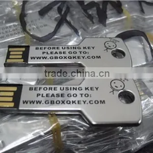 Hot Item, Silver Metal Key Chain USB With Keyring Quality Choice thumbnail-6