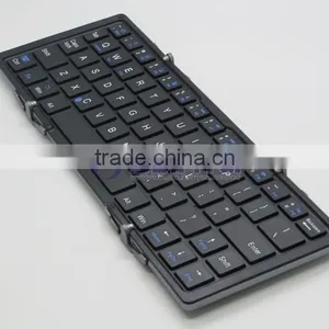 Folding Mini Ultra-thin WirelessBluetooth Keyboard For Smartphone Tablet PC Compatible With IOS Android Window System thumbnail-3