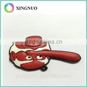 Fanny Cute Cartoon Long Red Nose Shape Silicone Key Chain thumbnail-4