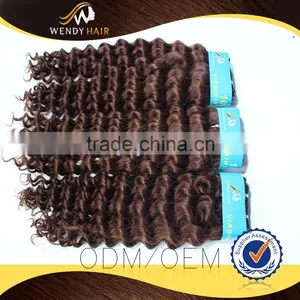 2015 Fashionable DEEP CURL Hair Color 33 Curly Indian Remy Hair thumbnail-1