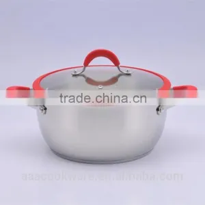 Stainless Steel Cookware With Silicone Handle thumbnail-4