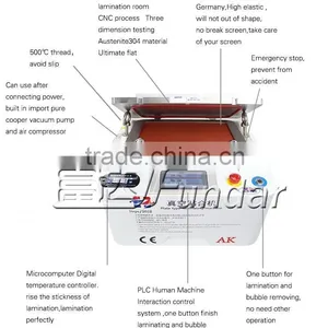 12inch Vacuum OCA Lamination Machine Built in Bubble Remove Lcd Refurbish Lcd Repair Mobile Air Bubble Removing Machine thumbnail-3