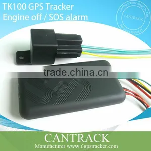 Mini Gps Vehicle Real Time Online Tracking, GPRS Tracker TK100 Best-selling Cheap Gps Tracker Tk100 thumbnail-1