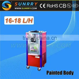 Soft Ice Cream Machine Price/Mcdonald's Soft Ice Cream Machine/3 Flavor Soft Ice Cream Machine (SY-IC18C SUNRRY) thumbnail-2