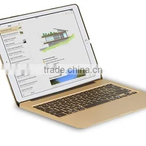 Exquisite Aluminum Case With Power Bank Bluetooth Keyboard for IPad Pro thumbnail-1
