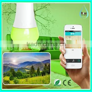 Cool Color & Warm Color Adjustable 7W Bluetooth LED Smart Blub thumbnail-3