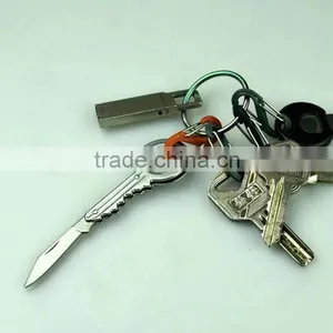 NAMANN MINI TINY Protable Key Fold Knife Key Keys Pocket Knife Key Chain Knives Peeler Mini Camping Key Ring Knife Tool Tools ED thumbnail-4