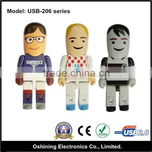 Plastic Funny Variety Mankind Shape USB Flash Drive ( USB-206 ) thumbnail-1