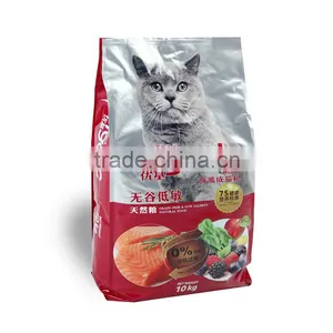 2016 Hot Sale Stand up Dog Food Packaging Plastic Zipper Bag thumbnail-4