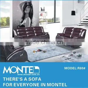 Two Seats Double Seat Reclining Chair Reclining 3 Seat Sofa thumbnail-1