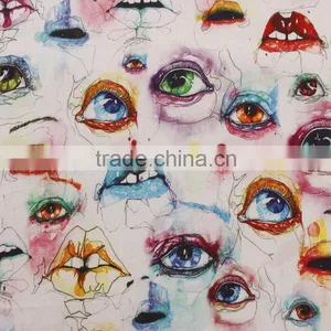 New Product of Digital Printed Woven Textile Canvas 100% Cotton Fabric Printing thumbnail-4