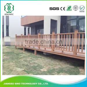 Waterproof Wood Grain Factory Wood Plastic Composite Wpc Fence thumbnail-1