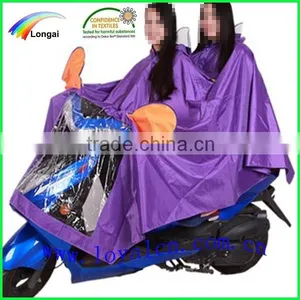 Larger Size Double Waterproof Rain Coat Bicycle thumbnail-1