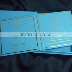 Foil Printed Wedding Invitation Box thumbnail-4