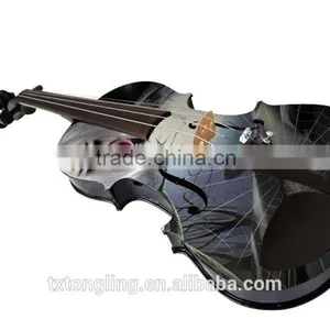 Dacorative Nice Art With Halloween Style Violin thumbnail-2