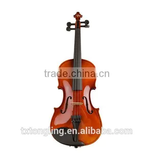 (TL-VP01A)Cheapest Matte Color Plywood Basswood Violin thumbnail-2