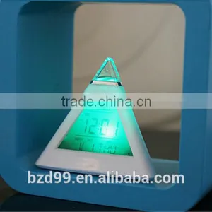 Multi-functional Countdown Colorful Back Light Alarm Electric Desk Calendar Clock/ Electronic Gift Items Manufacturer thumbnail-2