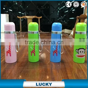 2016 Hot Sale Double Wall Stainless Steel Vacuum Flask Water Bottle thumbnail-1