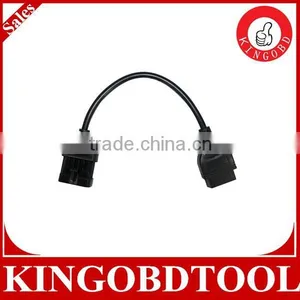 High Quality Vauxhall/Opel 10 Pin 10Pin to 16Pin OBD2 Car OBD 2 Auto Extension Diagnostic Tool Adapter Connector Cable thumbnail-1
