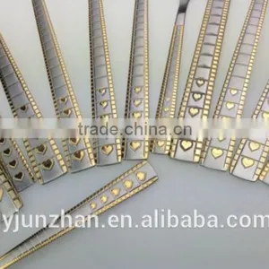 Golden Stainless Steel Cutlery Sets Spoon Fork Knife With Low Price-- Direct Factory in Jieyang thumbnail-4