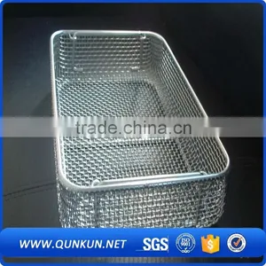 Stainless Steel Wire Mesh Kitchen Cooking Basket thumbnail-6