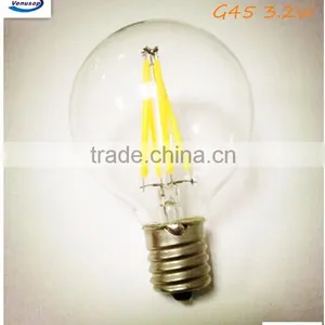 P45/G45 2watt 4watt Led Filament Bulb Clear Galss E14 230V UL CE RoHS FCC thumbnail-1
