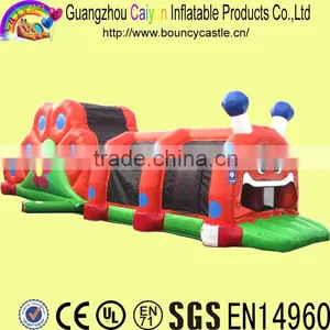 Hot Inflatable Caterpillar Obstacle Course Equipment Rental thumbnail-1