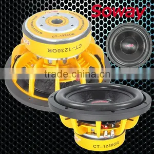 Cometa CT-1230OR 12inch 2000W Orange Subwoofer/powered Speaker for Car/speaker Subwoofer 1000w Car thumbnail-2