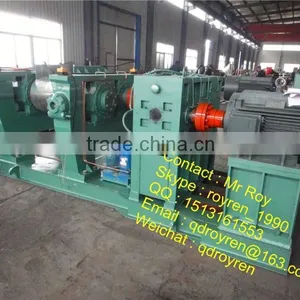 GOLDEN SUPPLIER Waste Tire Recycling Rubber Cracker Machine ce Certification Double-roller Tire Rubber Crusher thumbnail-3