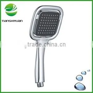 Square Hand Held Shower Rain Shower for Bathe Plastic Shower Handle thumbnail-1