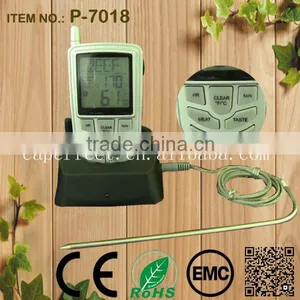 Multifunctional Remote Wireless Barbecue Grill Thermometer thumbnail-1