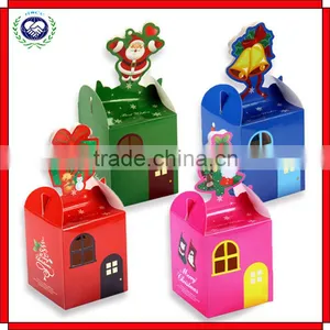 Christmas Gift Bag Blue Reindeer Merry Christmas Paper Gift Bags Xmas thumbnail-1