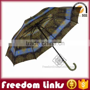 30 Inch Straight Golf Umbrella Wind Proof Logo Customized thumbnail-1
