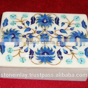 Marble Inlay Jewellery Boxes, Marble Inlay Jewelry Boxes thumbnail-1