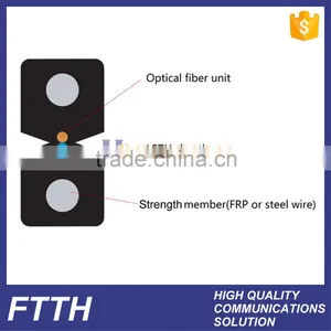 HUIYUAN High Quality FTTH Fiber Drop Cable thumbnail-1