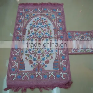 Muslim Prayer Rug Carpet With Bag BT-601 thumbnail-1