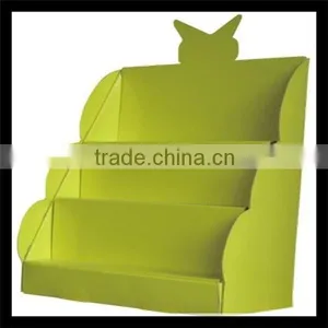 Retail Store Portable Corrugated Cardboard Floor Display Stand / Boxes for Cd, Dvd Product thumbnail-1