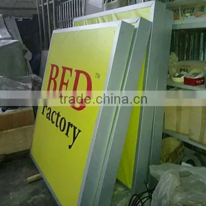 Wall Mounted Outdoor Advertising Light Sign thumbnail-1