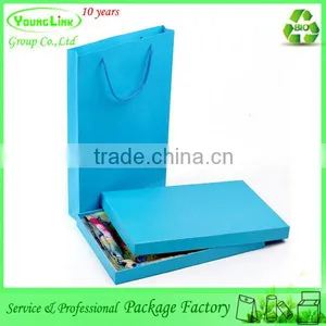 High-end Decent Candy Color Gift Scarf Packaging Box With String thumbnail-5
