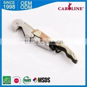 Good Quality Portable Wine Opener Promotion Lever Arm Corkscrew thumbnail-1