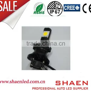 1800lm Cree Chip Led Car Headligt,3000k 4000k 6000k Car Led Headlighting thumbnail-1