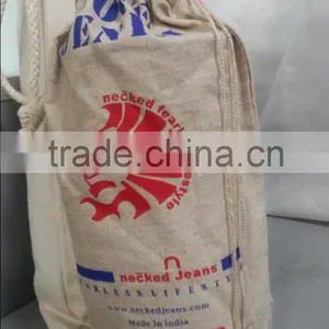 Wholesale Cheap Canvas Drawstring Bags thumbnail-1