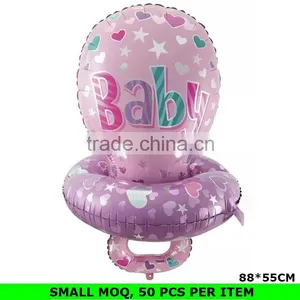 Wholesale China Mylar Balloons Baby Shower Baby Cradle Decoration thumbnail-1